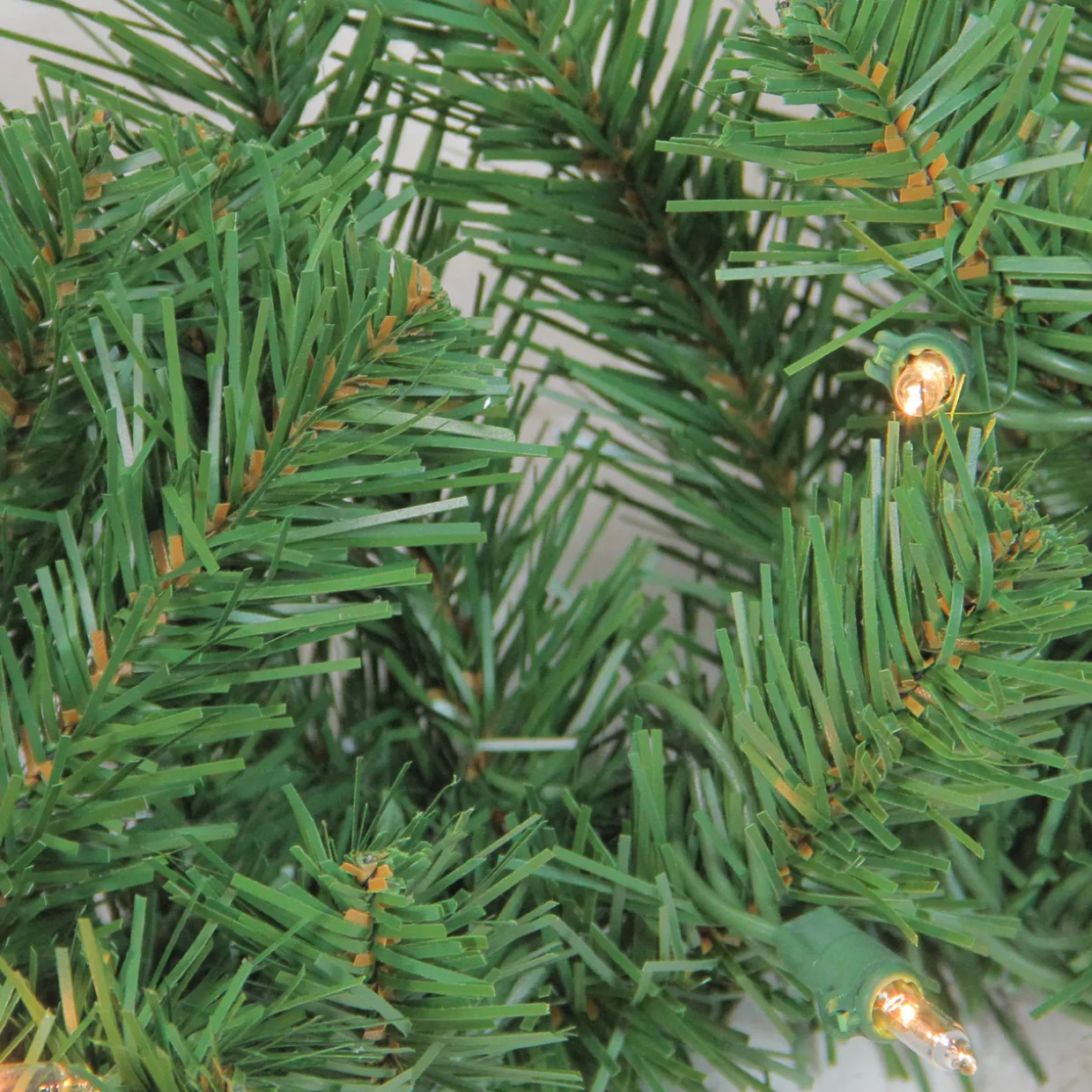 Pre-Lit Battery Operated Artificial Winter Spruce Set - 4-Piece - 6.5' - Clear Lights