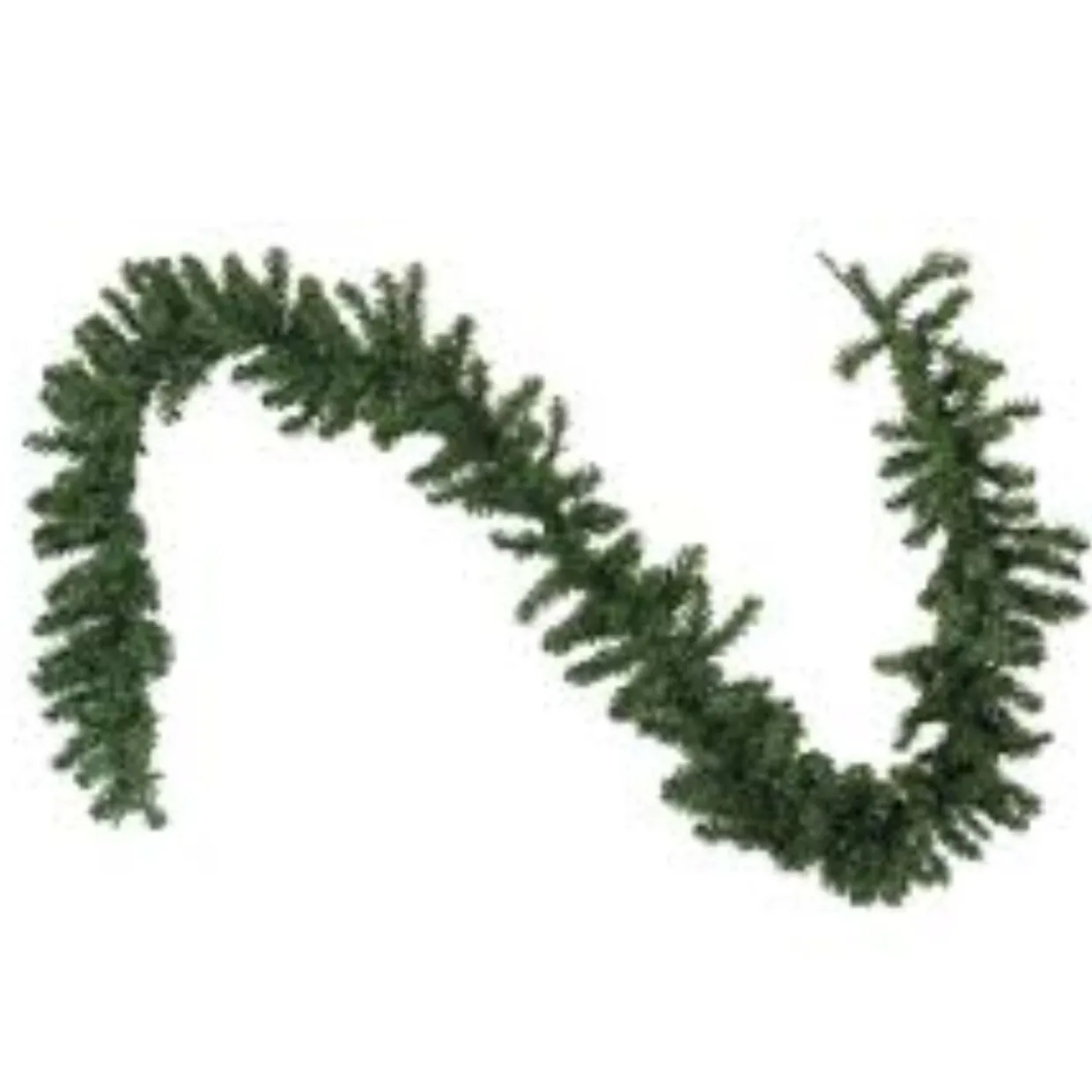 Pre-Lit Battery Operated Canadian Pine Artificial Christmas Garland - 9' x 10" - LED Multi Lights