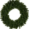 Pre-Lit Battery Operated Canadian Pine Christmas Wreath - 30" - Multi-Color LED Lights