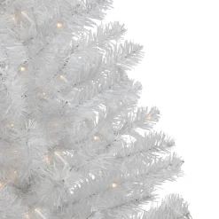Pre-Lit Battery Operated LED Medium Pine Artificial Christmas Tree - 3' - Clear Lights