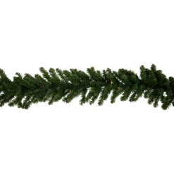 Pre-Lit Canadian Pine Artificial Christmas Garland - 9' x 12
