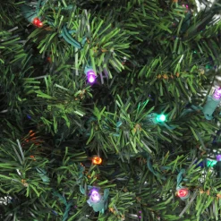 Pre-Lit Canadian Pine Artificial Christmas Tree - 18