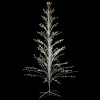 Pre-Lit Cascade Twig Tree Outdoor Christmas Decoration - 4' - Clear Lights