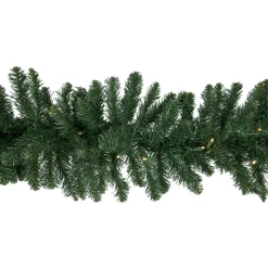 Pre-Lit Commercial Buffalo Fir Christmas Garland - 50' x 12