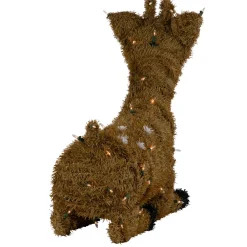 Pre-Lit Fawn Reindeer with Spots Outdoor Christmas Decoration - Brown