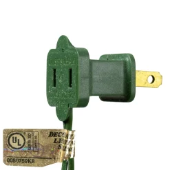 Pre-lit Flocked Victoria Pine Artificial Christmas Garland - 9' x 8