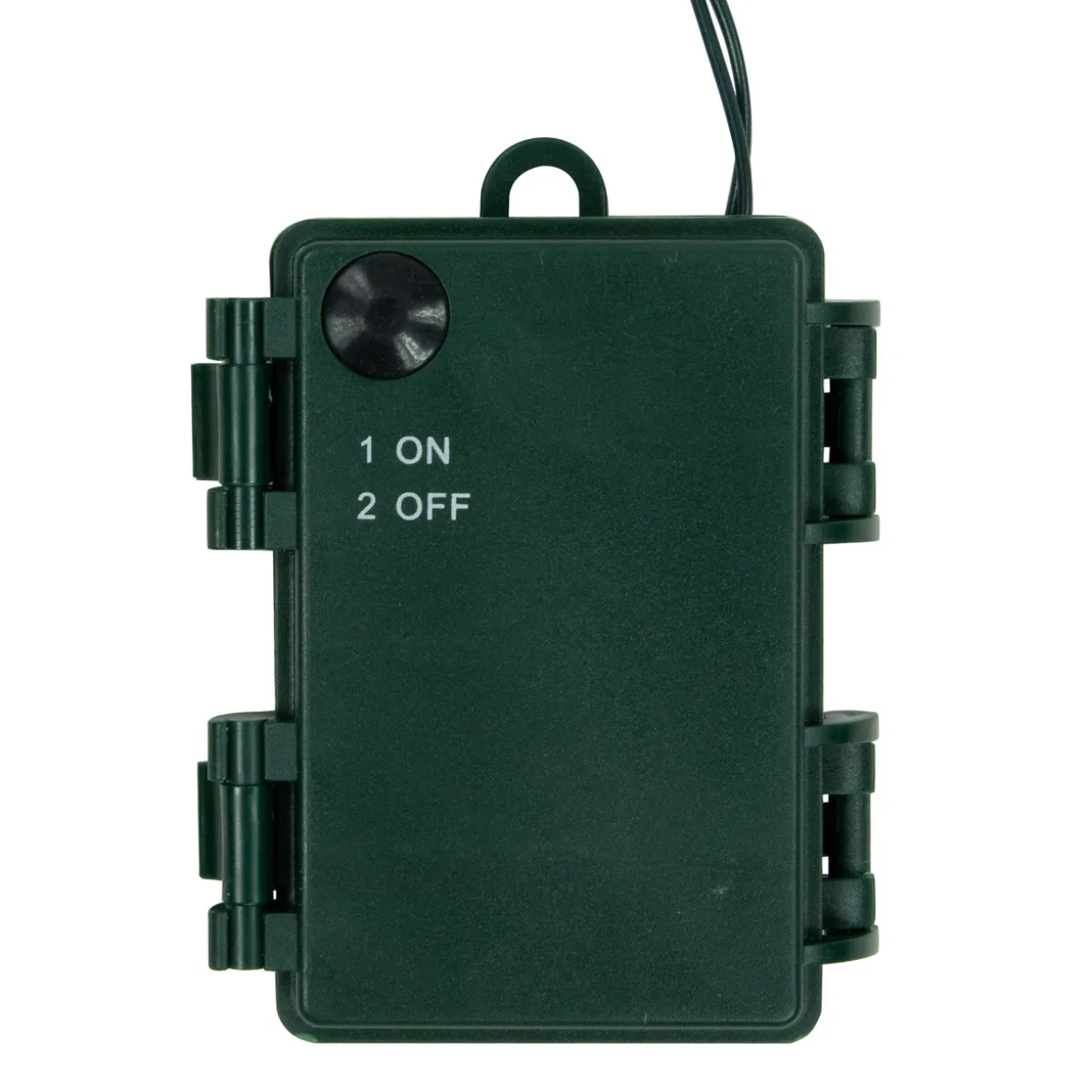 Pre-Lit LED Battery Operated Pine Artificial Christmas Garland - 18' - Multicolor Lights