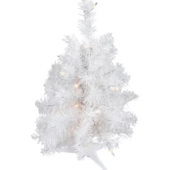 Pre-Lit Medium Artificial Christmas Tree - 18" - Clear Lights