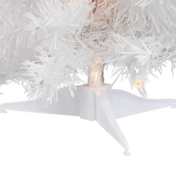 Pre-Lit Medium Artificial Christmas Tree - 18