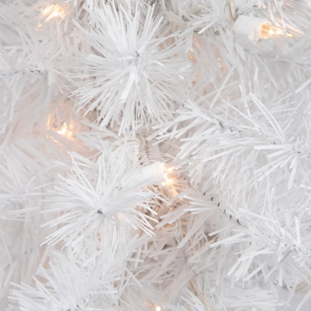 Pre-Lit Medium Artificial Christmas Tree - 18" - Clear Lights