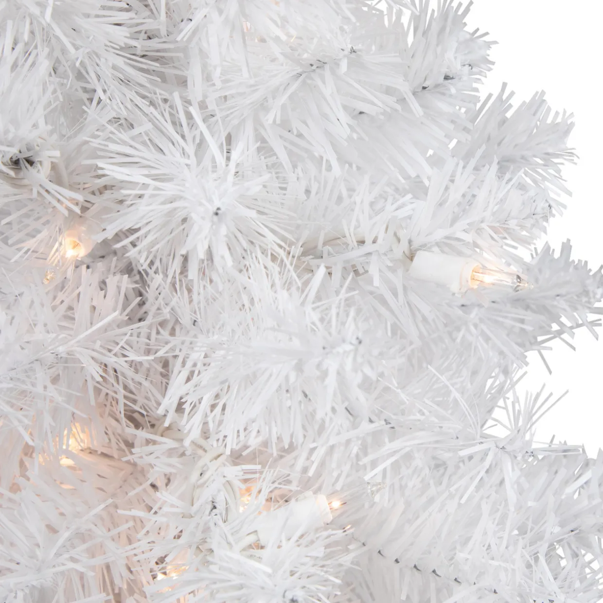 Pre-Lit Medium Artificial Christmas Tree - 18" - Clear Lights