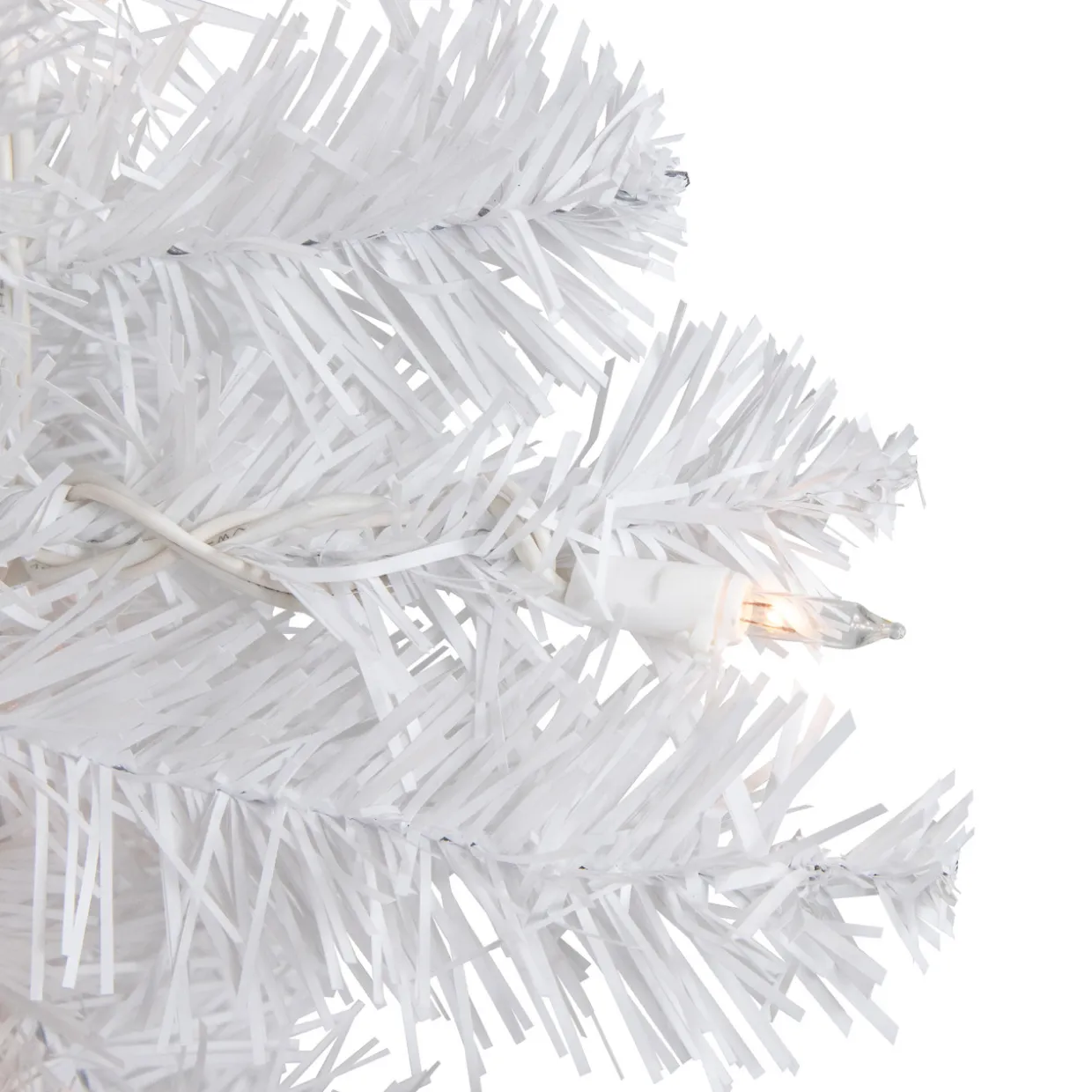 Pre-Lit Medium Artificial Christmas Tree - 18" - Clear Lights