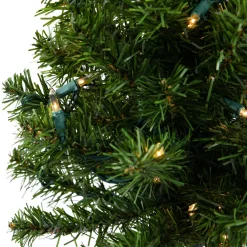 Pre-Lit Medium Canadian Pine Artificial Christmas Tree - 18