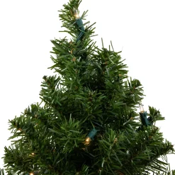 Pre-Lit Medium Canadian Pine Artificial Christmas Tree - 18
