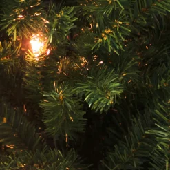 Pre-Lit Pine Artificial Christmas Archway Decoration - 9' x 8' - Clear Lights