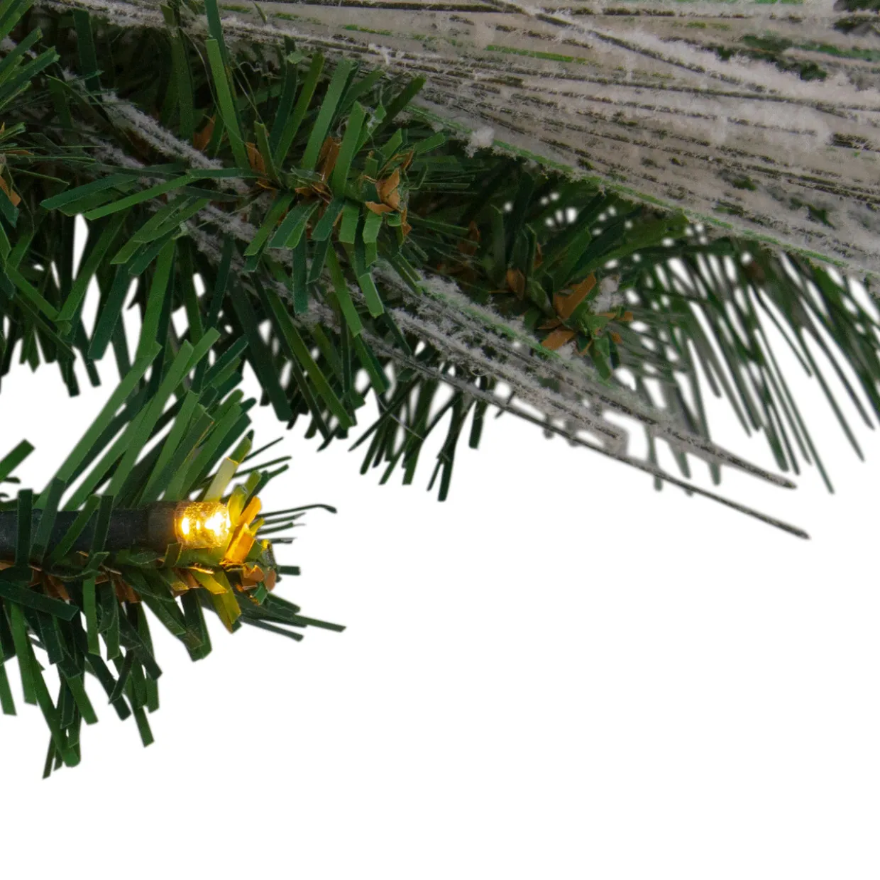 Pre-Lit Plaid and Houndstooth Artificial Christmas Wreath - 24" - Warm White Lights