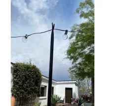 Premium Canopy Stake Commercial Light Pole - 9'
