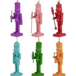 Rainbow Nutcracker Wooden Christmas Ornaments - 5