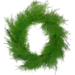 Real Touchâ„¢? Artificial Cedar Christmas Wreath - 24" - Unlit