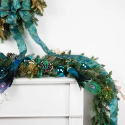 Real Touch™? Blue Spruce Artificial Christmas Garland - 9' x 14