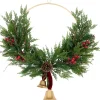 Real Touch™? Cypress and Pine with Berries Artificial Christmas Wreath - 28" - Unlit