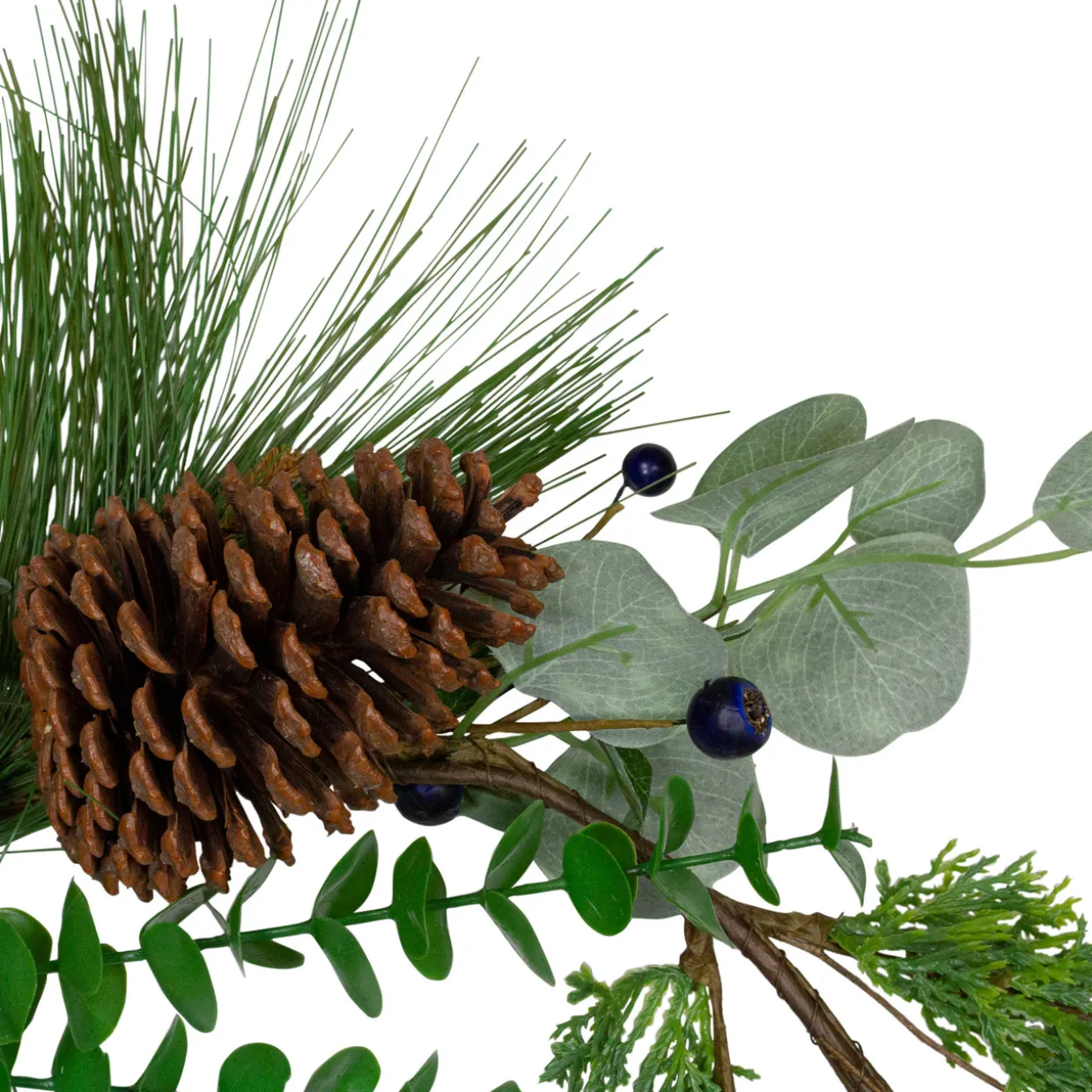 Real Touch™? Eucalyptus and Pine Artificial Christmas Garland - 5' x 8" - Unlit