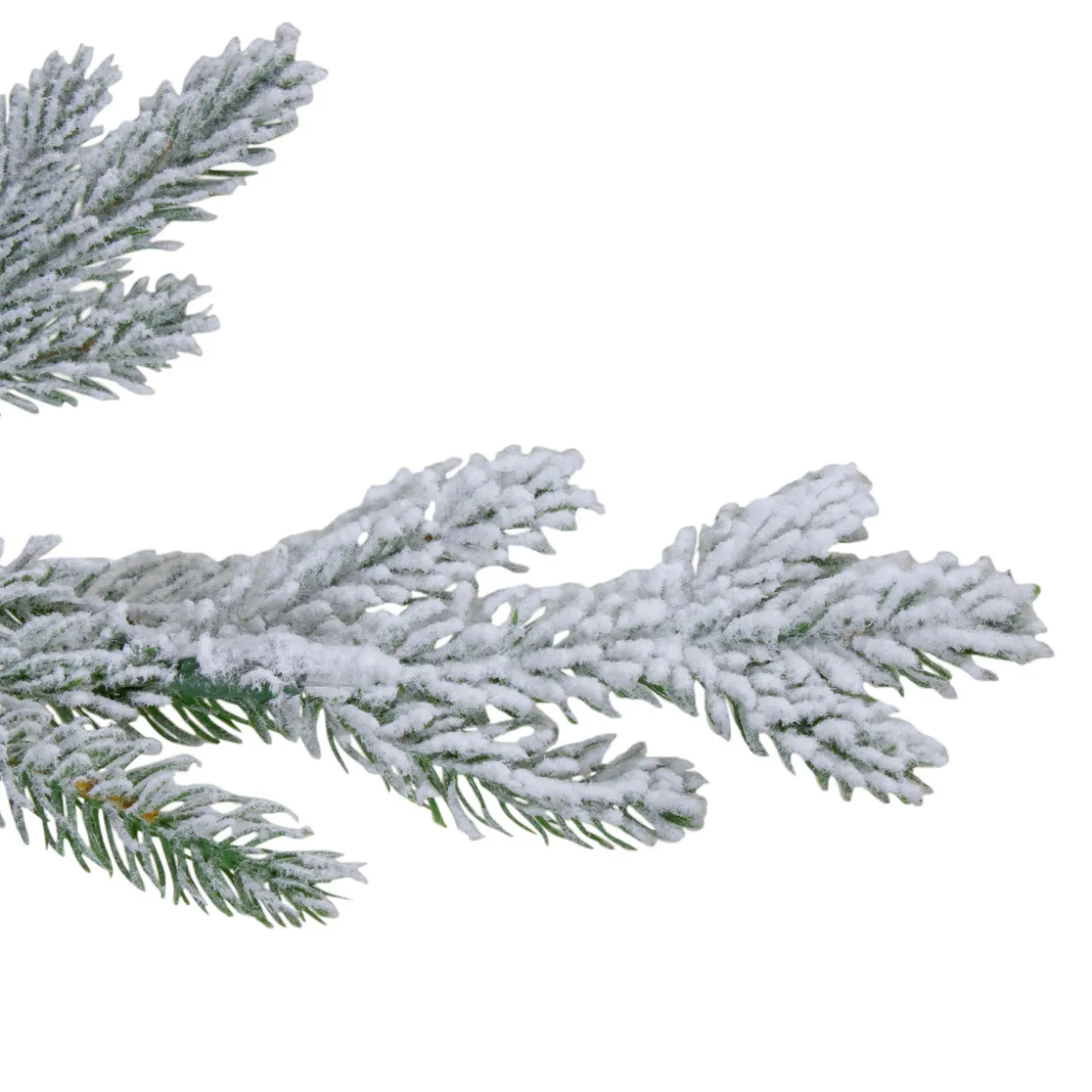 Real Touch™? Flocked Little River Fir Artificial Christmas Tree - Unlit - 7.5'