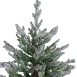Real Touch™? Flocked Little River Fir Artificial Christmas Tree - Unlit - 7.5'