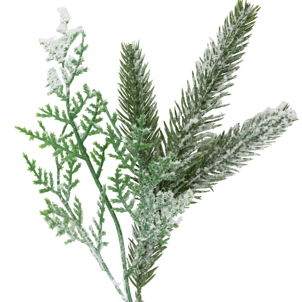 Real Touch™? Flocked Wind River Fir with Berries Artificial Christmas Garland - 7' x 12" - Unlit