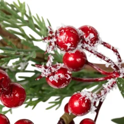 Real Touch™? Frosted Berries and Pine Artificial Christmas Wreath - 18