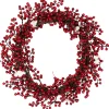 Real Touch™? Frosted Berry Artificial Christmas Wreath - 18" - Unlit