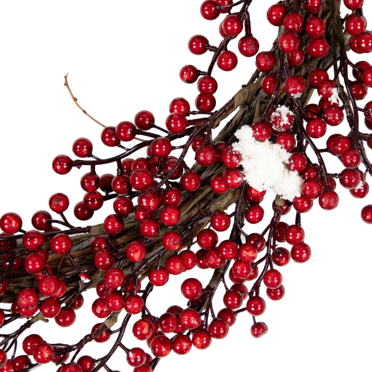 Real Touch™? Frosted Berry Artificial Christmas Wreath - 18" - Unlit