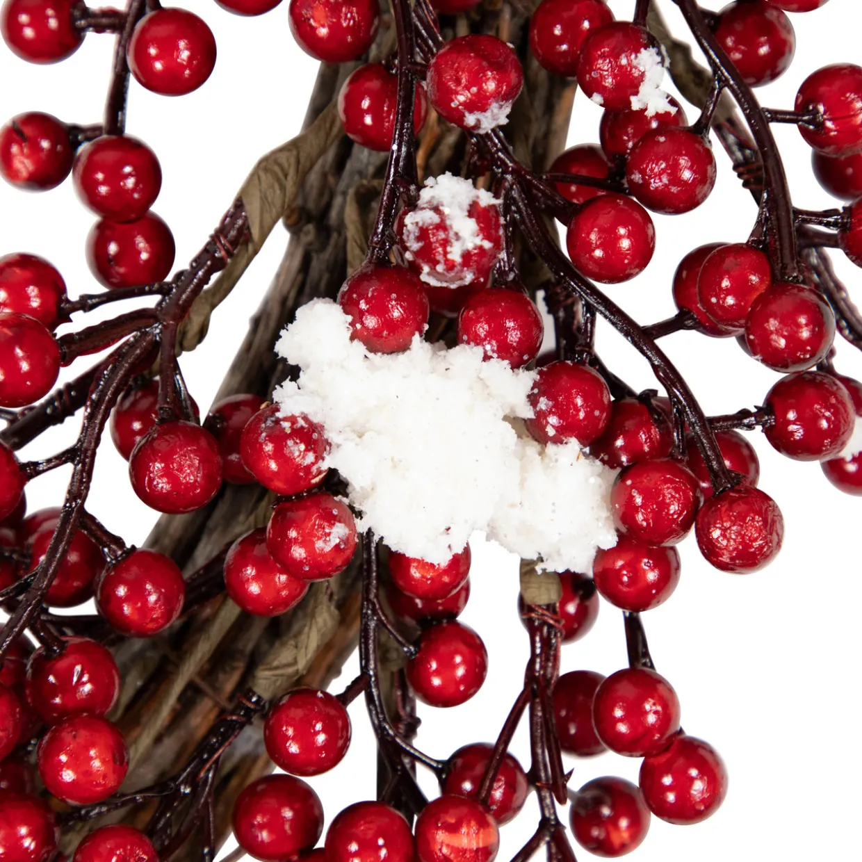 Real Touch™? Frosted Berry Artificial Christmas Wreath - 18" - Unlit
