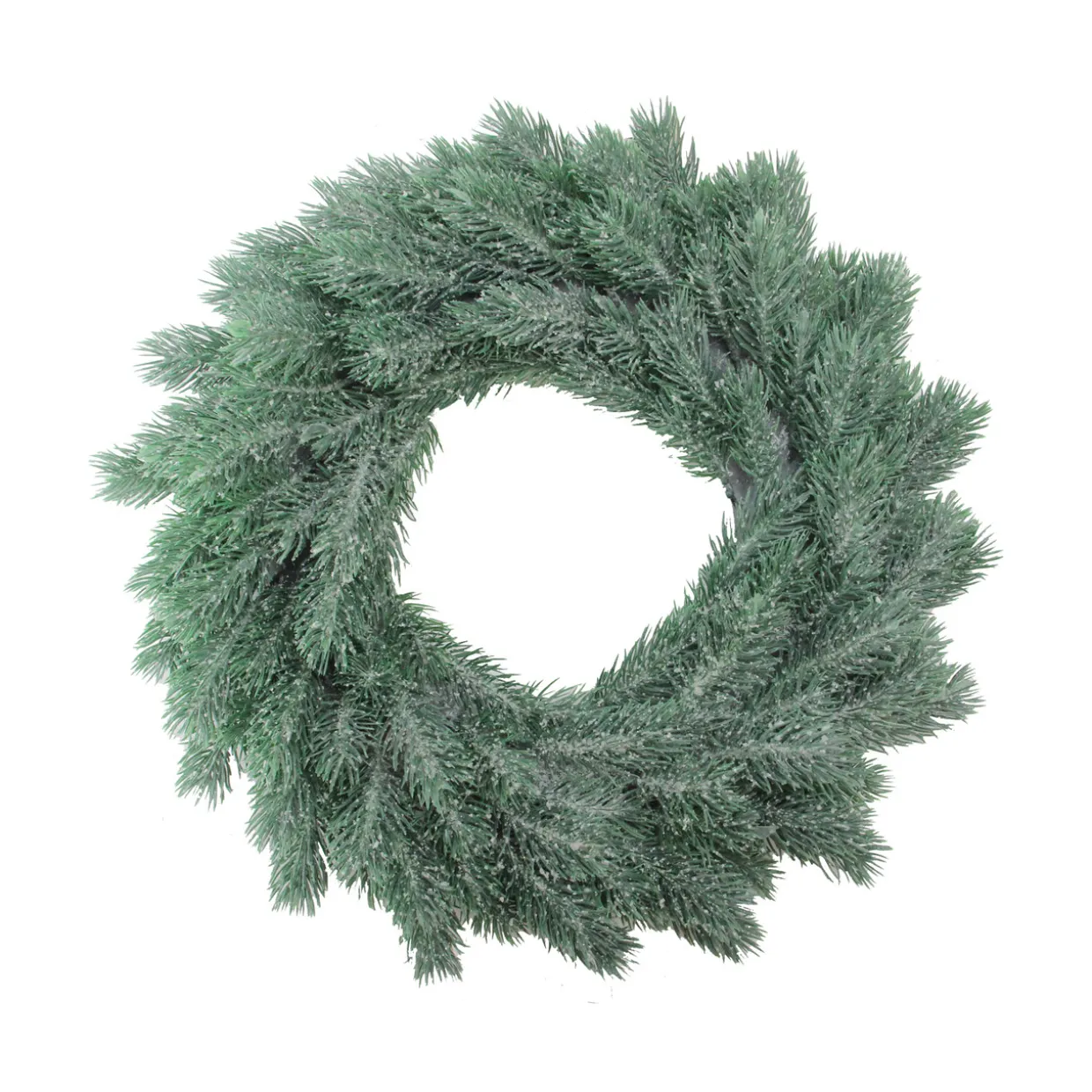 Real Touch™? Frosted Pine Artificial Christmas Wreath - 16" - Unlit