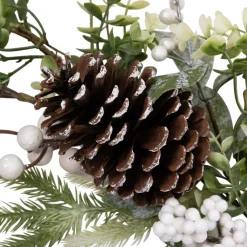 Real Touch™? Frosted Pinecones Artificial Christmas Garland - 5' x 10