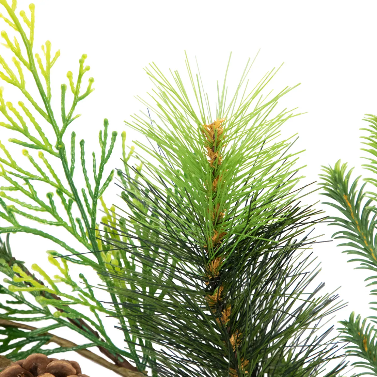 Real Touch™? Jingle Bells and Pinecones Artificial Christmas Garland - 5' x 10" - Unlit