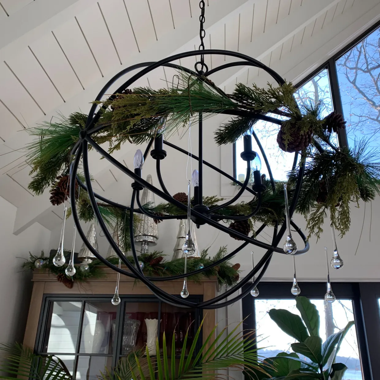 Real Touch™? Mixed Pine with Pine Cones Artificial Christmas Garland - 5' x 4" - Unlit