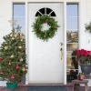 Real Touch™? Noble Fir with Berries Artificial Christmas Wreath - Unlit - 24"