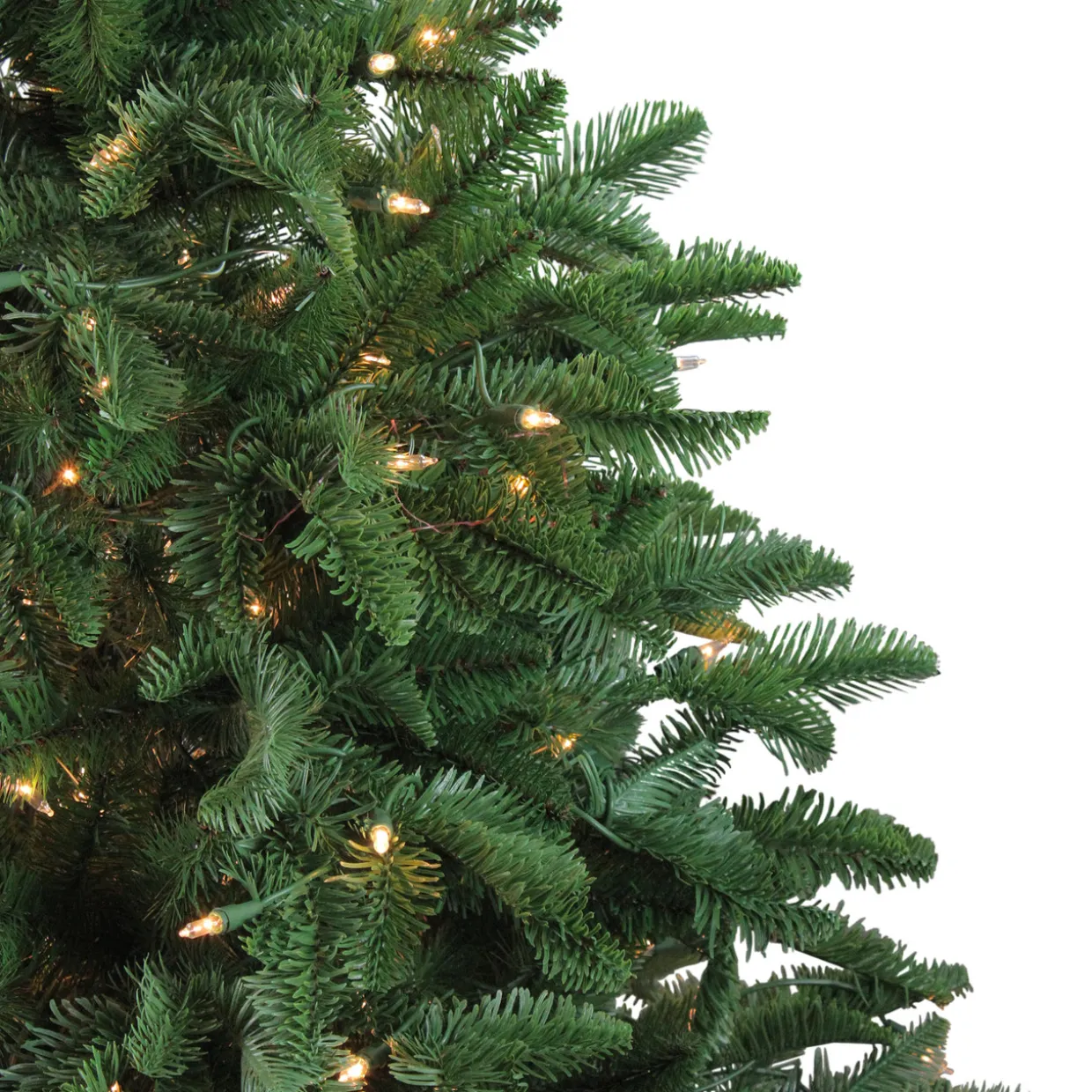 Real Touch™? Potted Sierra Norway Spruce Slim Artificial Christmas Tree - 4.5' - Clear Lights