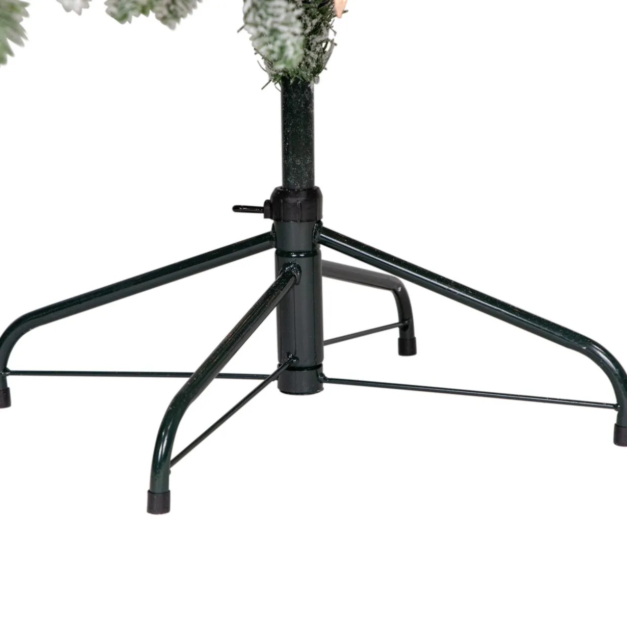 Real Touch™? Pre-Lit Full Flocked Whistler Noble Fir Artificial Christmas Tree - 6.5' - Clear Lights