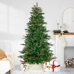 Real Touch™? Pre-Lit Full Hudson Fir Artificial Christmas Tree - 7.5' - Warm White LED