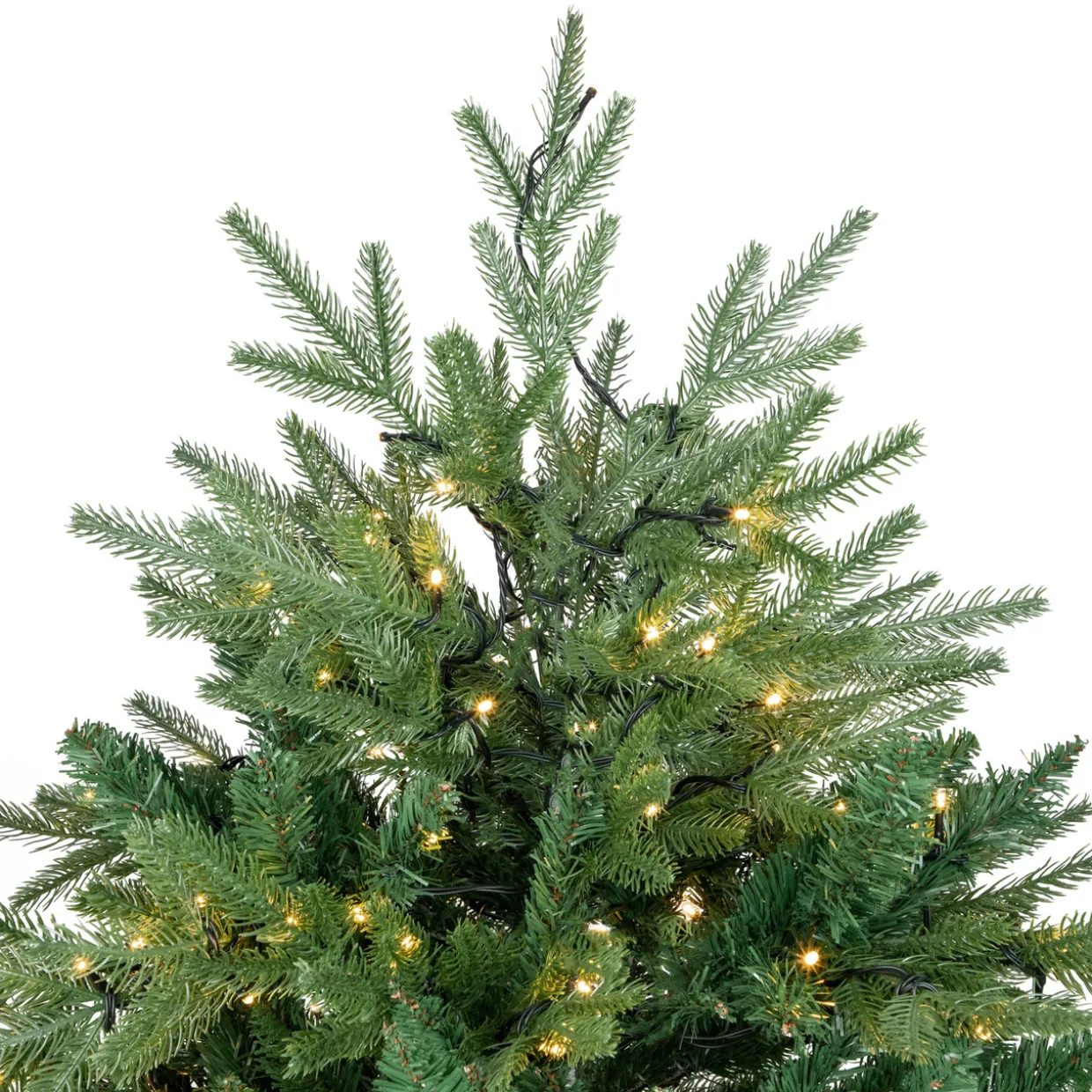 Real Touch™? Pre-Lit Full Juniper Pine Artificial Christmas Tree - 7.5' - Warm White LED