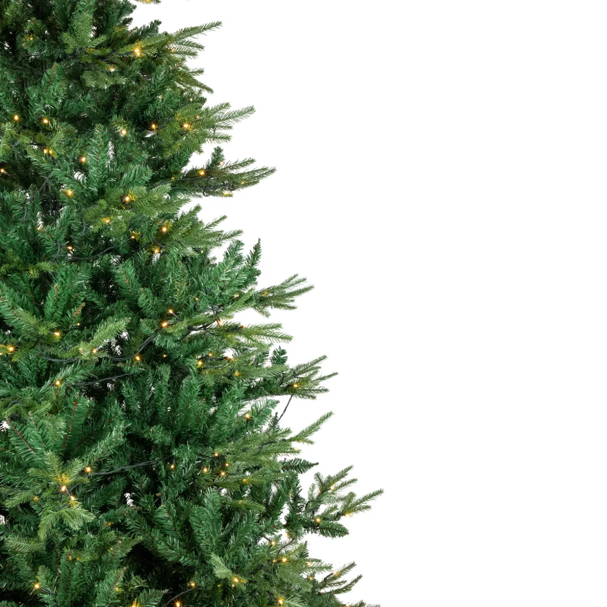 Real Touch™? Pre-Lit Full Juniper Pine Artificial Christmas Tree - 7.5' - Warm White LED