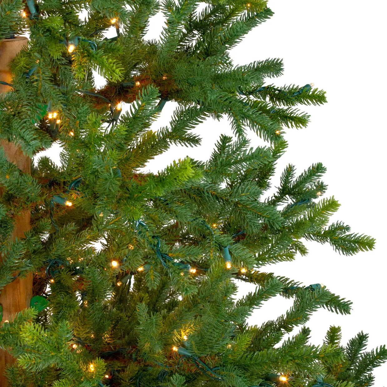 Real Touch™? Pre-Lit Full Northern Pine Artificial Christmas Tree - 6.5' - Clear LED Lights