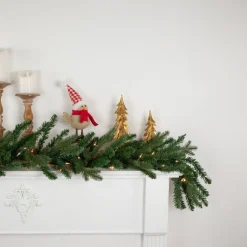 Real Touch™ Pre-Lit Grande Spruce Artificial Christmas Garland - 9' x 14