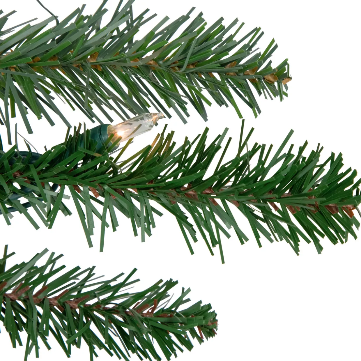 Real Touch™ Pre-Lit Grande Spruce Artificial Christmas Garland - 9' x 14" - Clear Lights
