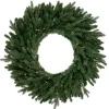 Real Touch™ Pre-Lit Grande Spruce Artificial Christmas Wreath - 48" - Clear Lights