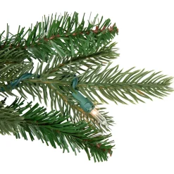 Real Touch™ Pre-Lit Grande Spruce Artificial Christmas Wreath - 48" - Clear Lights