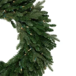 Real Touch™ Pre-Lit Grande Spruce Artificial Christmas Wreath - 48