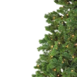 Real Touch™? Pre-Lit Green Mountain Pine Artificial Christmas Tree - 6.5' - Clear AlwaysLit Lights